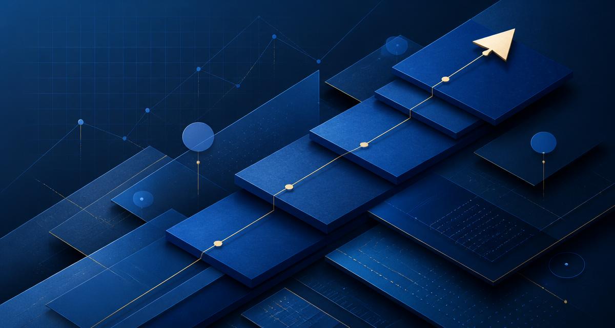 Blue decision grid illustration representing beginner trading strategy frameworks